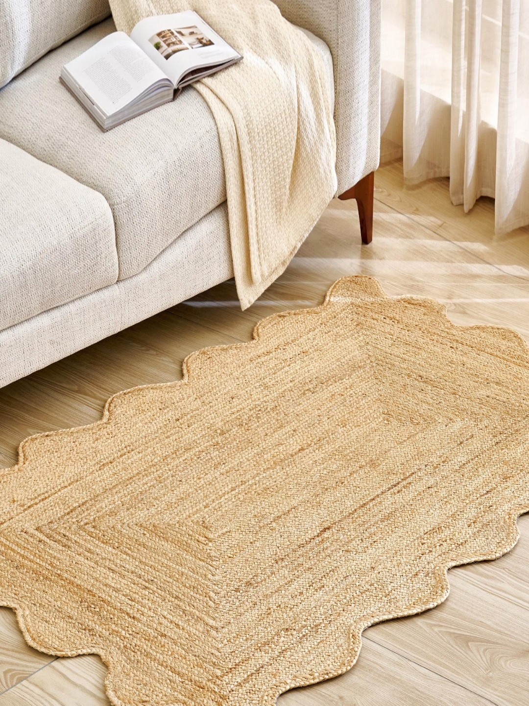 Home Centre Beige Carpet