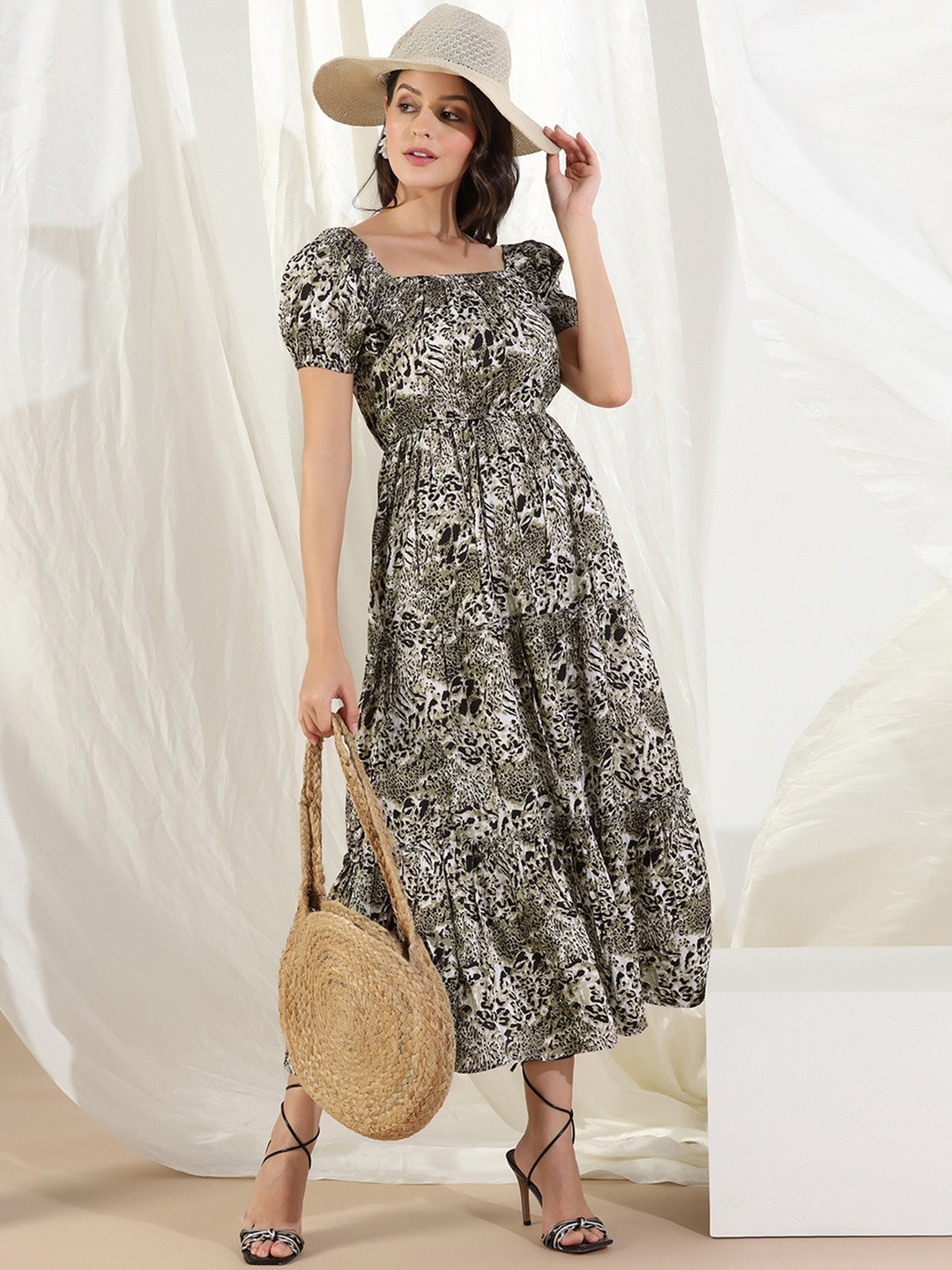 SZN Women Khaki Dresses