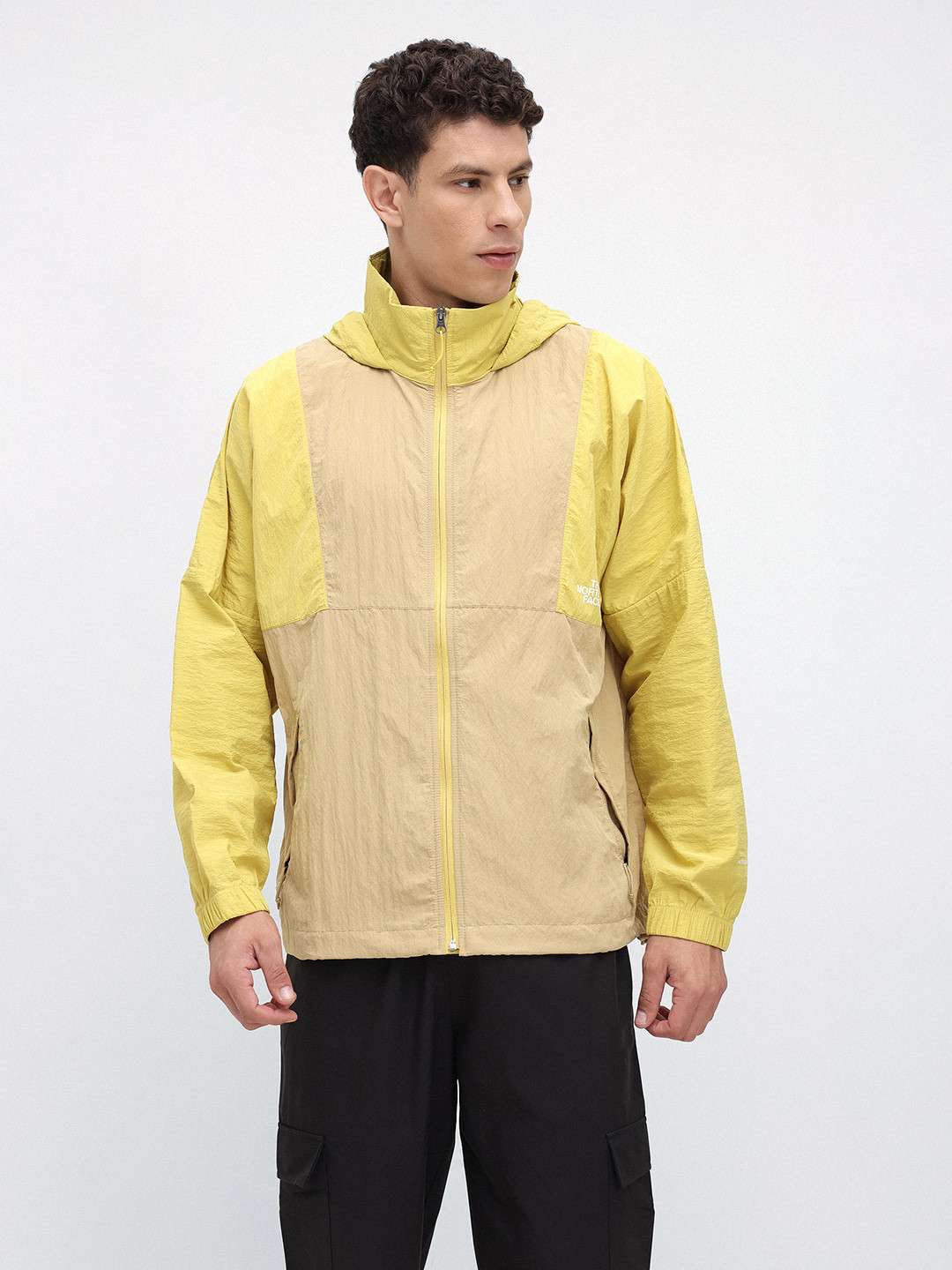 The North Face Colourblocked Windcheater Hooded Jacket