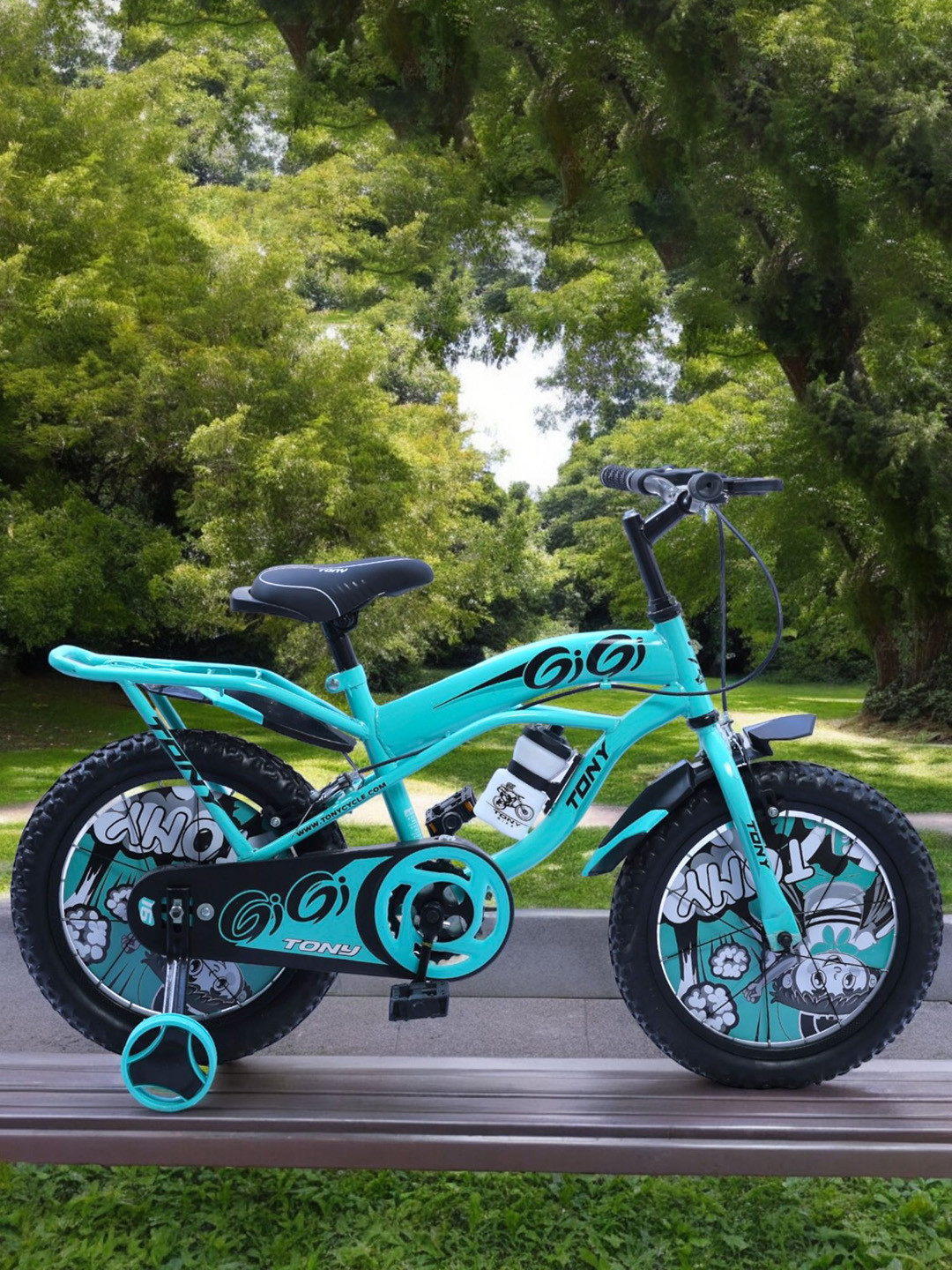 TONY Kids Printed 16T Bicycle