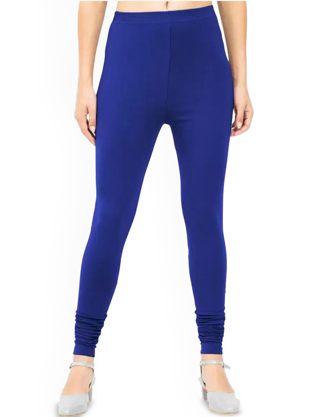 MIXFIT Women Mid-Rise Churidar-Length Cotton Leggings