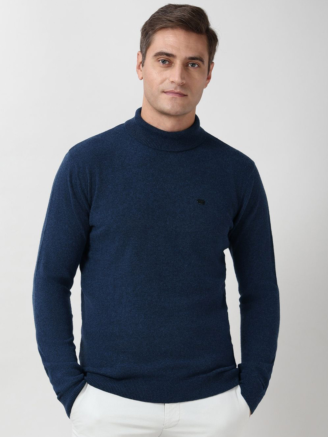 Peter England Turtle Neck Woollen Pullover