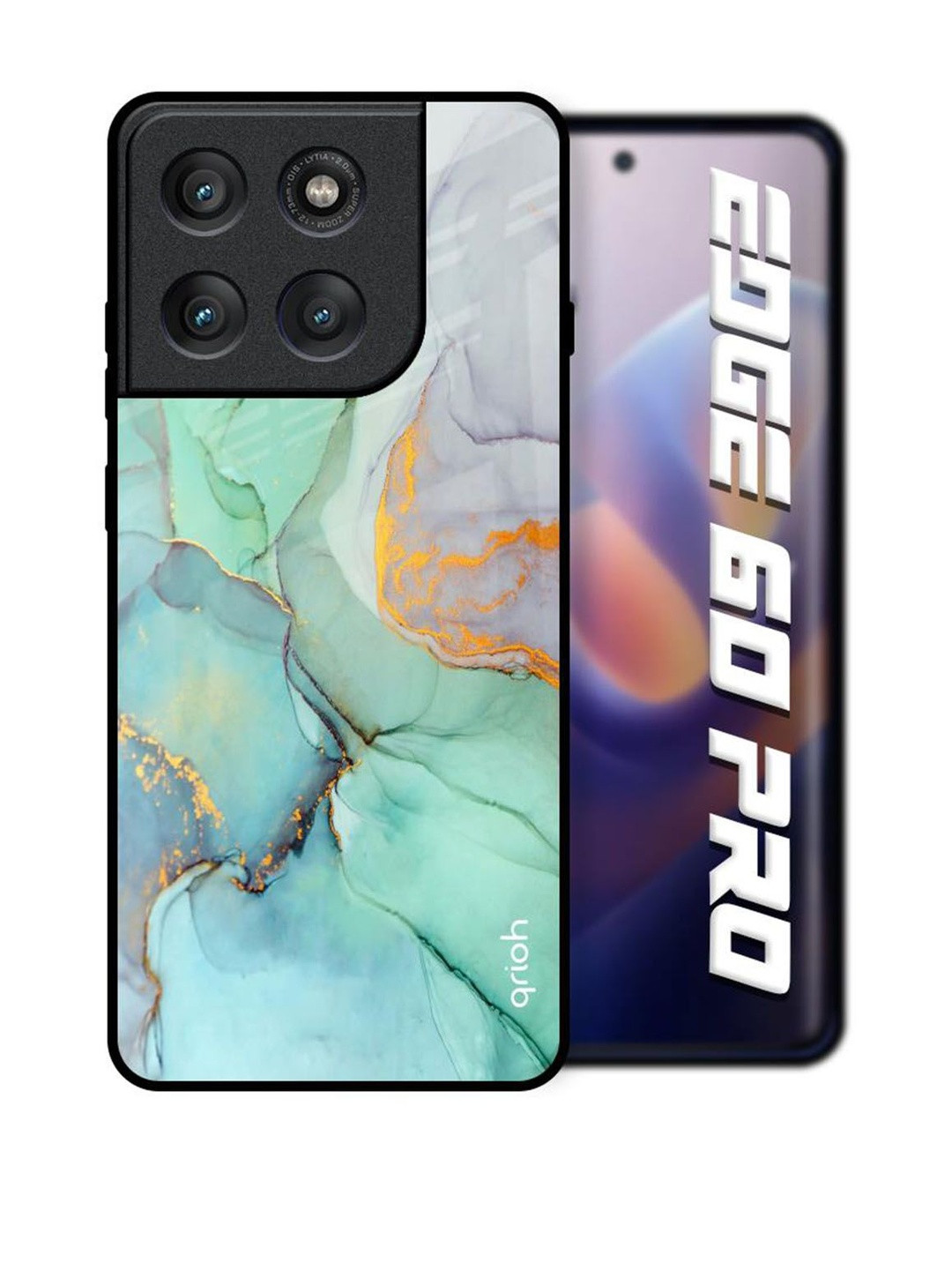 QRIOH Printed Motorola Edge 60 Pro Back Case Mobile Accessories