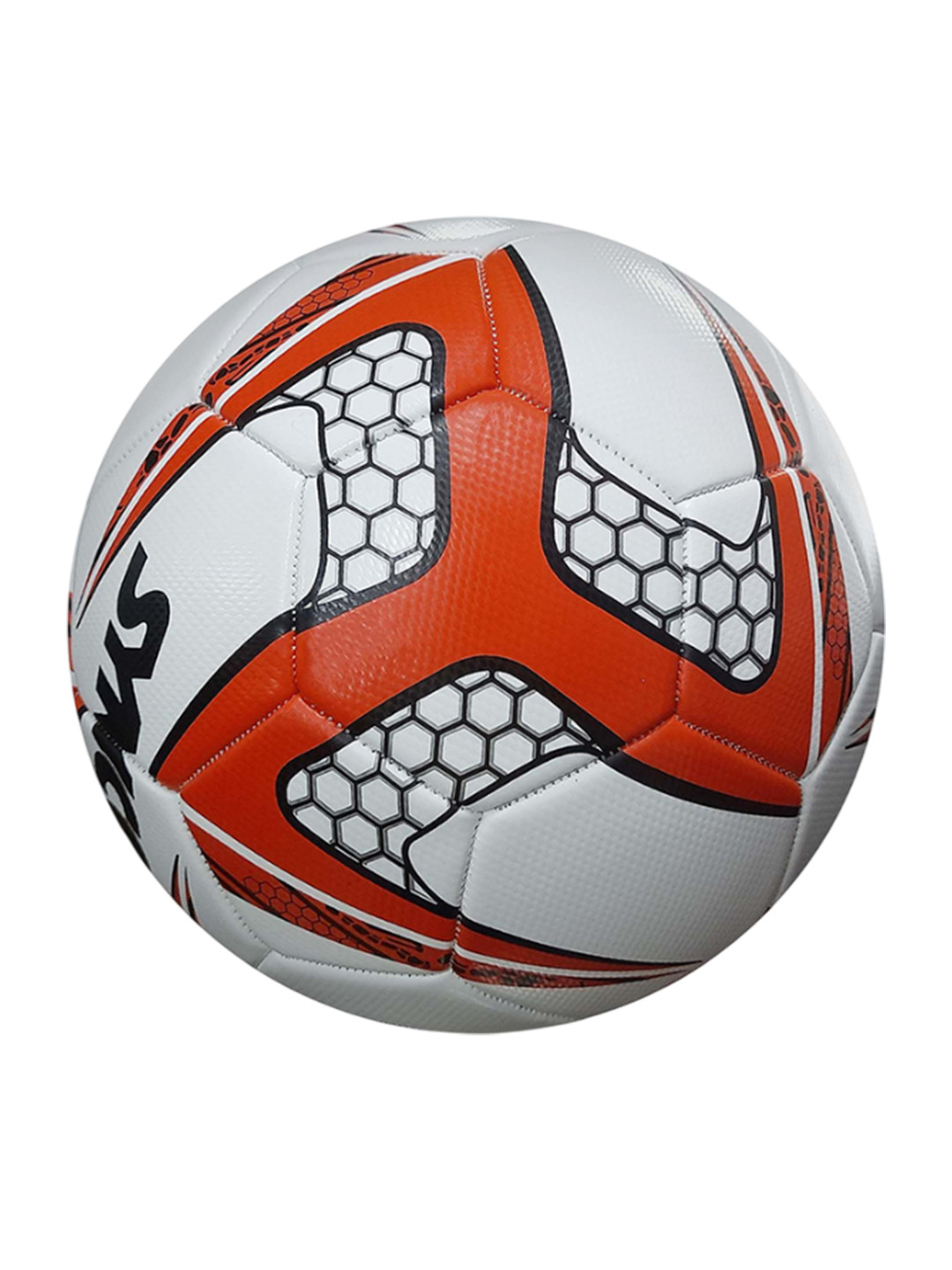 Synco Geometric Printed Thunder Machine Stitched Football