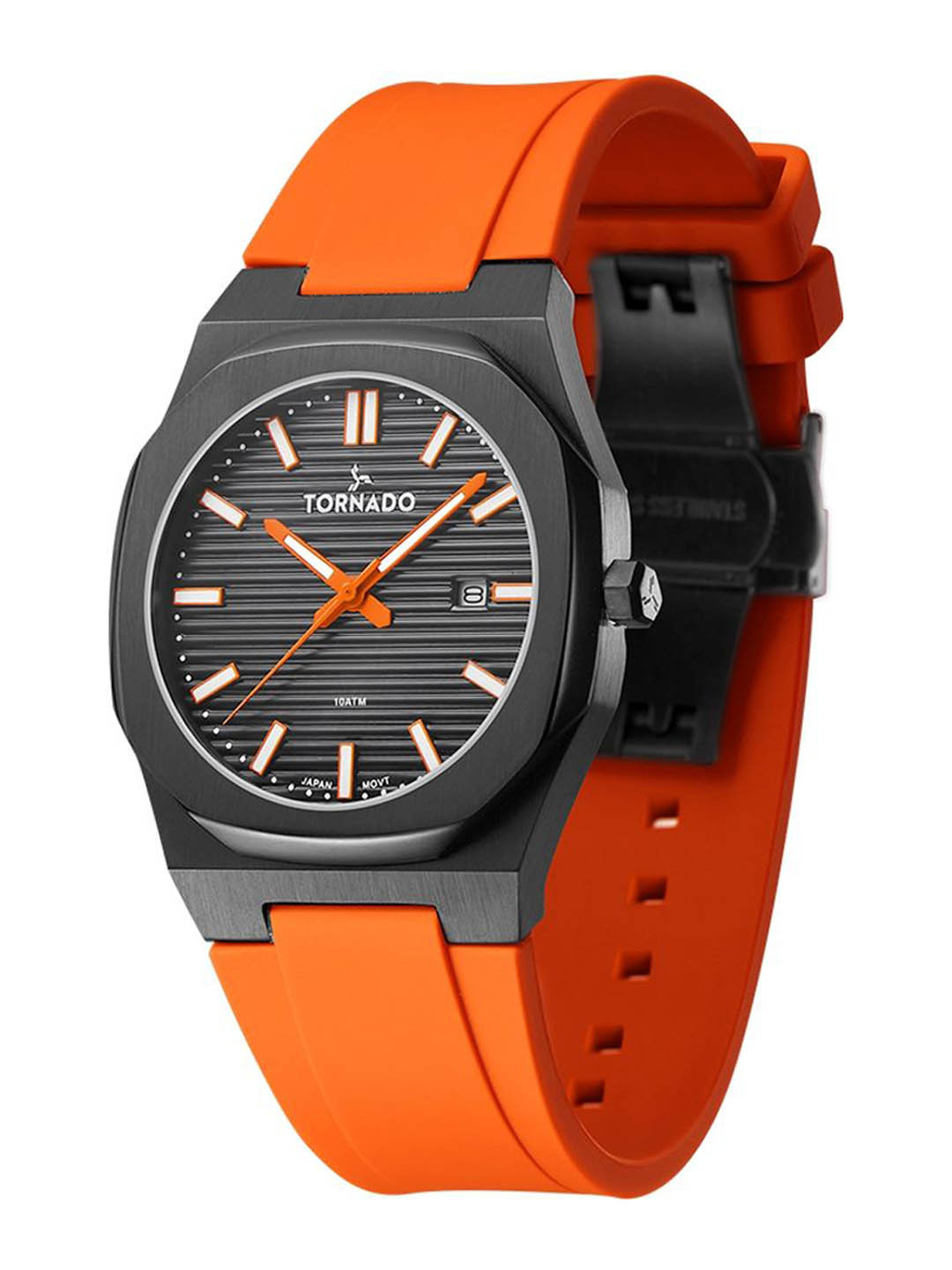 TORNADO Men Dial & Bracelet Style Straps Analogue Watch T22002-BSOB