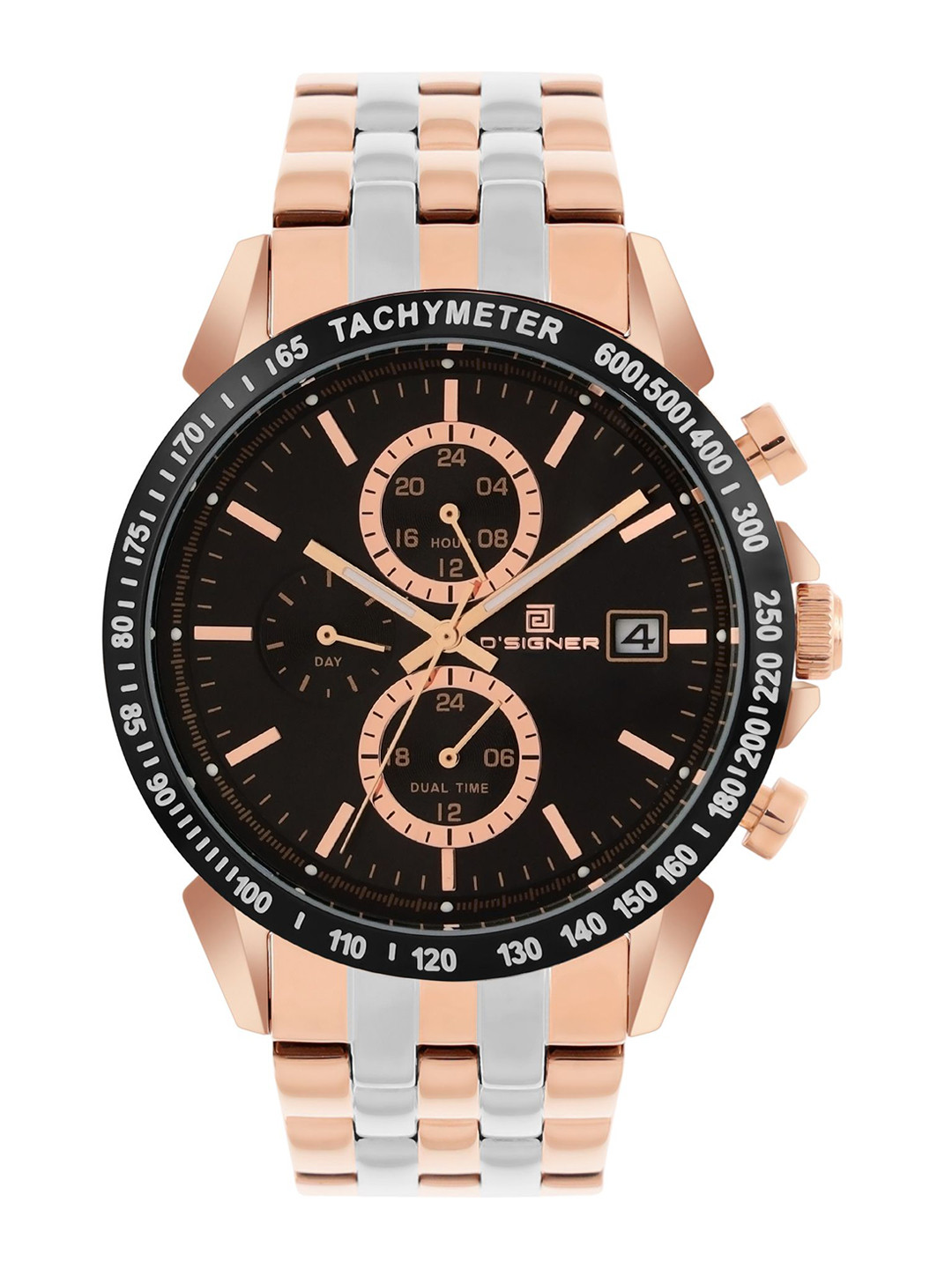 D'SIGNER Men Dial & Bracelet Style Straps Analogue Watch 200RTM.3G