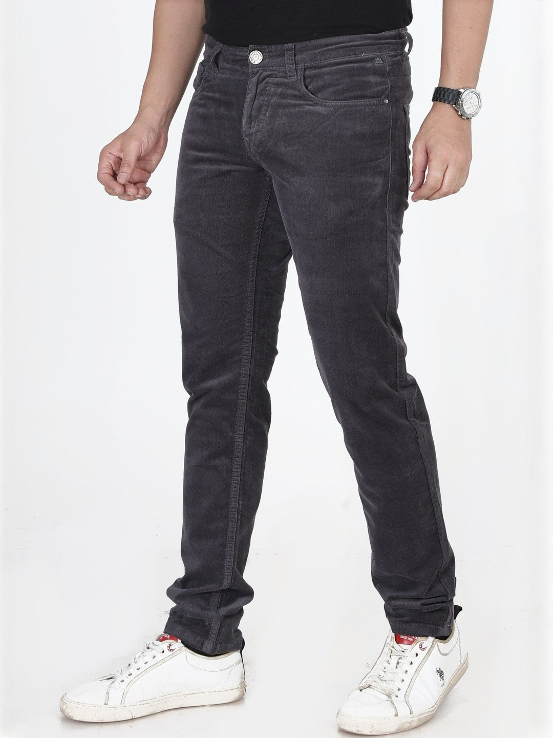 MAD-O-WHAT Men Slim Fit Mid-RiseClean Look Stretchable Denim Jeans