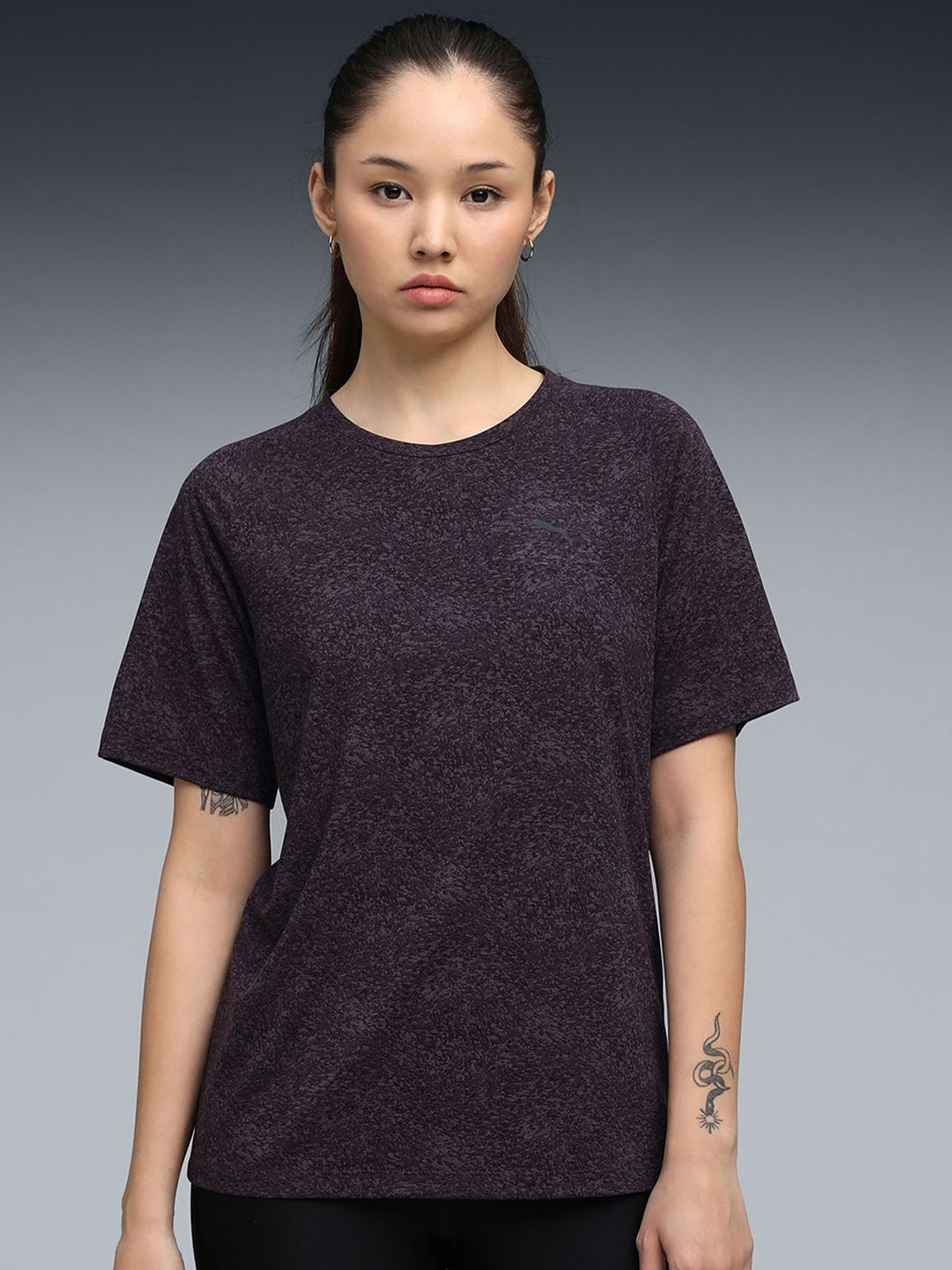 Puma Women ESSENTIAL All-Over-Print Training Tee