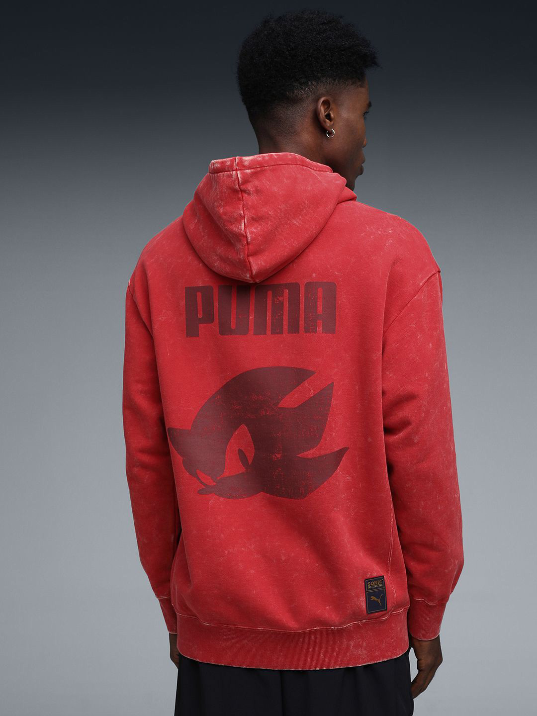 Puma X SONIC Men's Cotton Graphic Hoodie