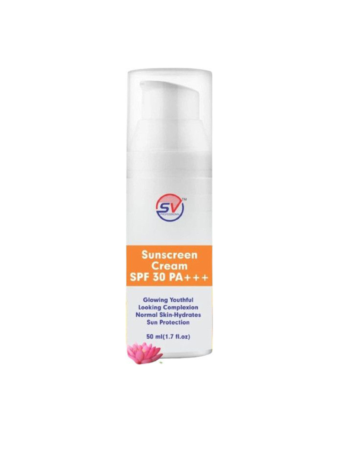 SV PROFESSIONAL UVA & UVB Protection SPF 30  PA+++ Sunscreen BodyLotion - 50 ml