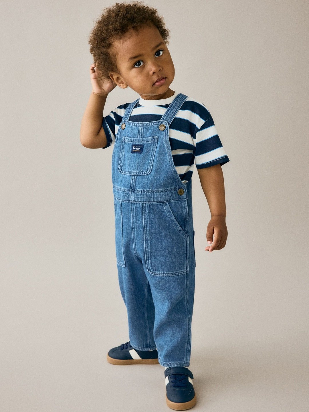 H&M Boys Denim Dungarees