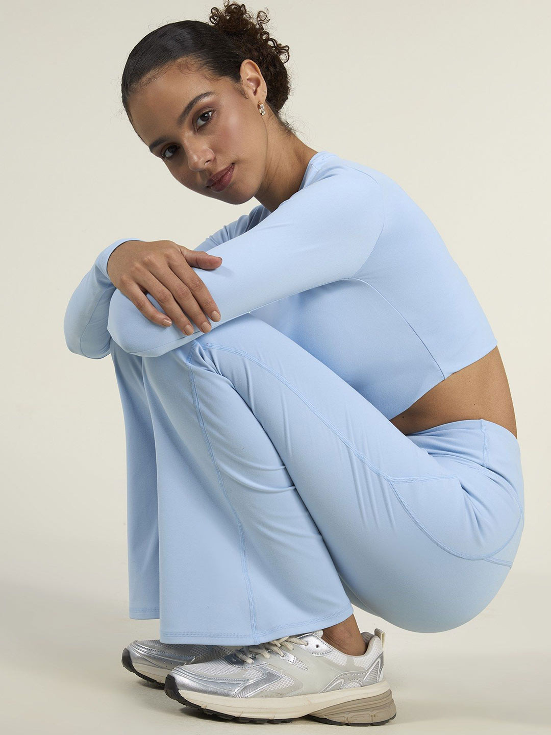 CAVA Ice Blue Sculpt Bootcut Leggings Tights