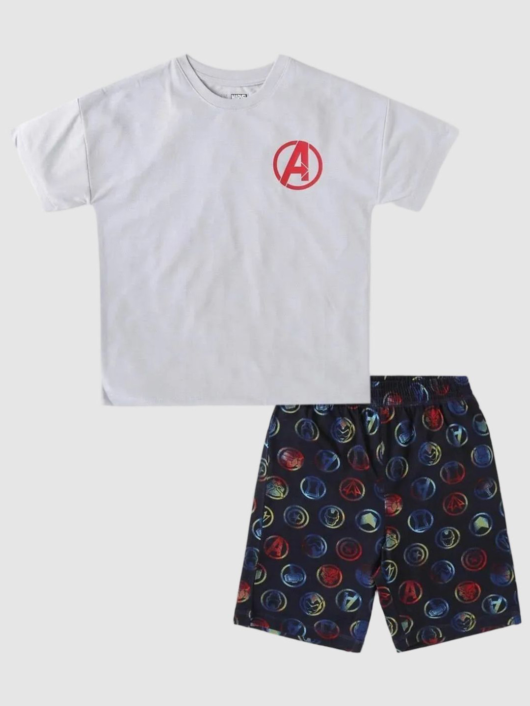 GAP Boys Avengers Character Based Graphic Print Round Neck Clothing Set