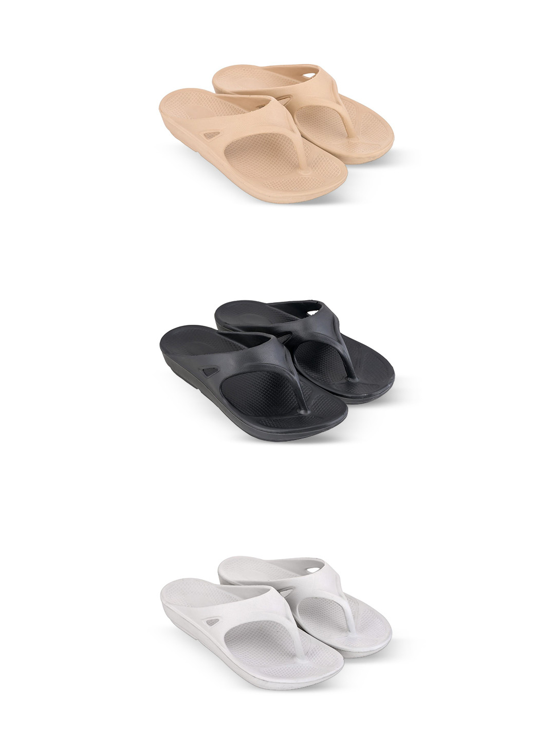 Feel alive Men  Pack of 3 Flip Flops