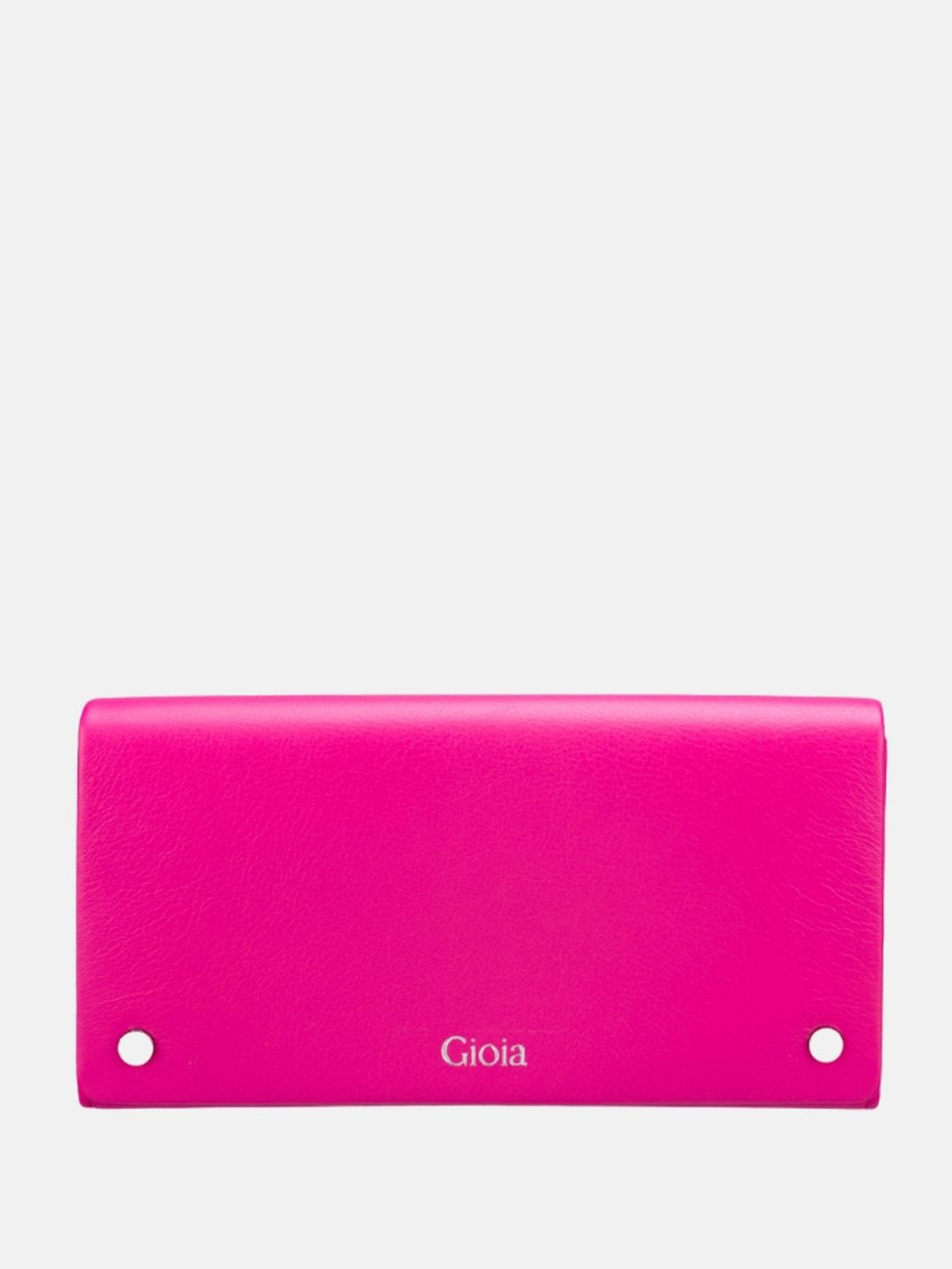 GIOIA Pink Felicita Flapover Clutch