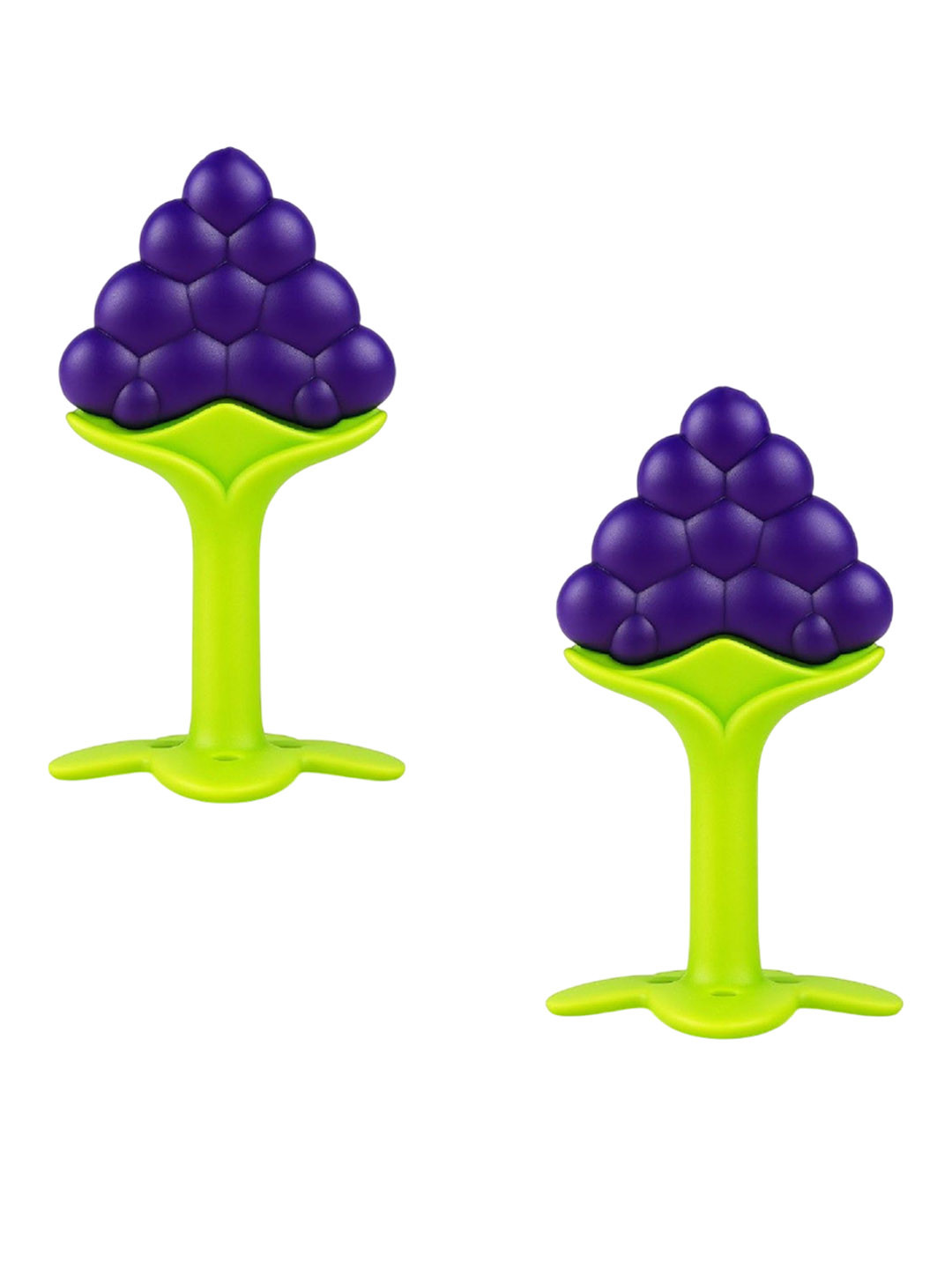 Kalra Magic Pack Of 2 Textured Fruit Shape Baby Teethers