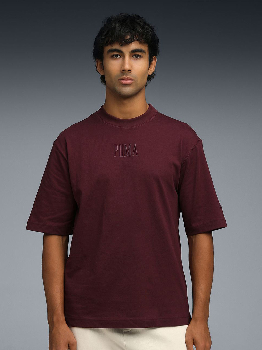 Puma PREMIUM ESSENTIALS Boxy Fit Graphic Tee