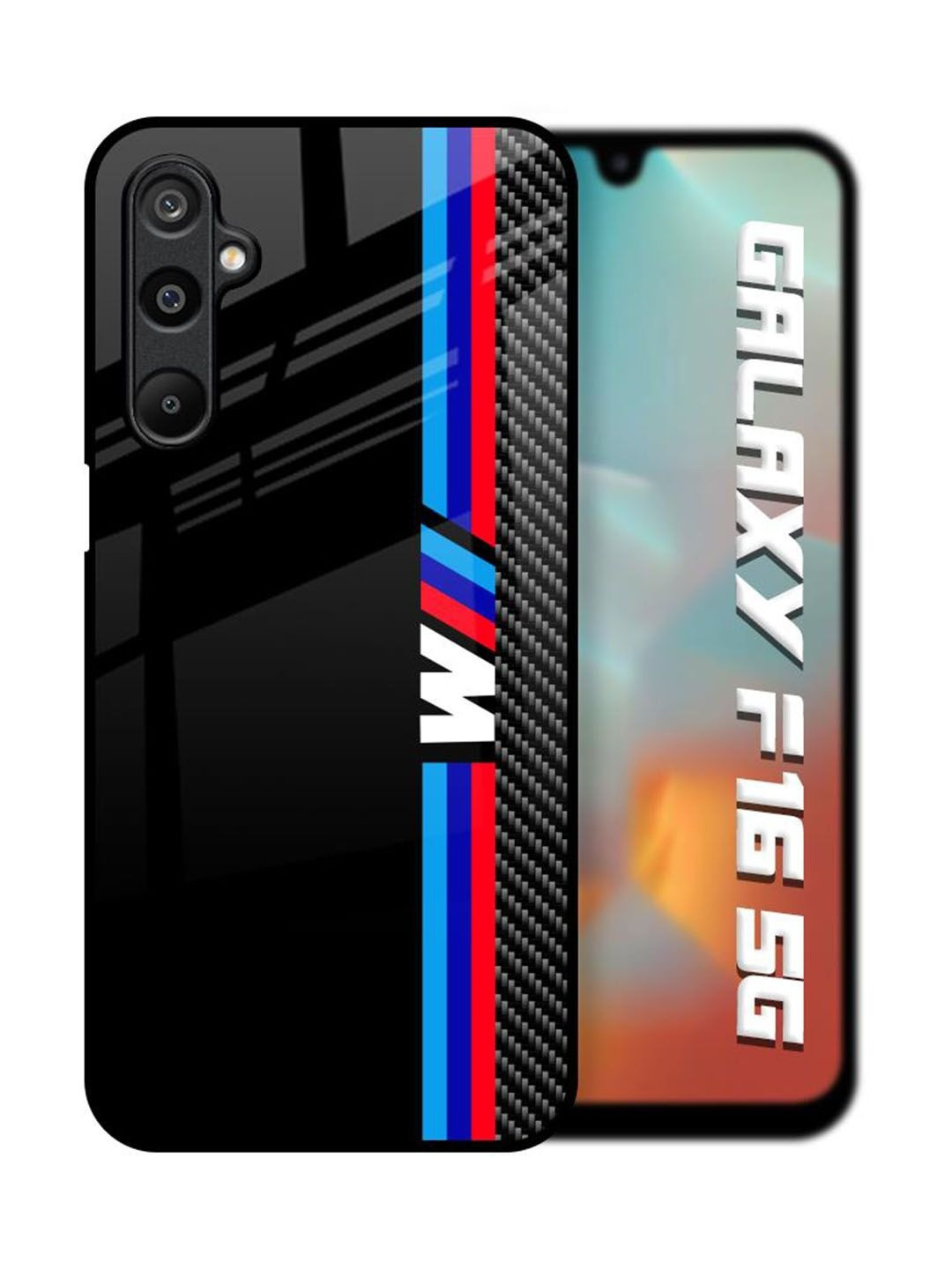 QRIOH Automotive Art Printed Samsung Galaxy F16 5G Back Case Mobile Accessories