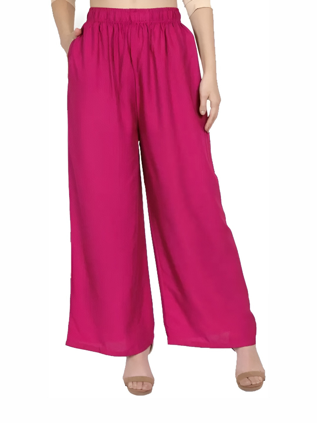MIXFIT Women Regular Fit High-Rise Culottes Trousers