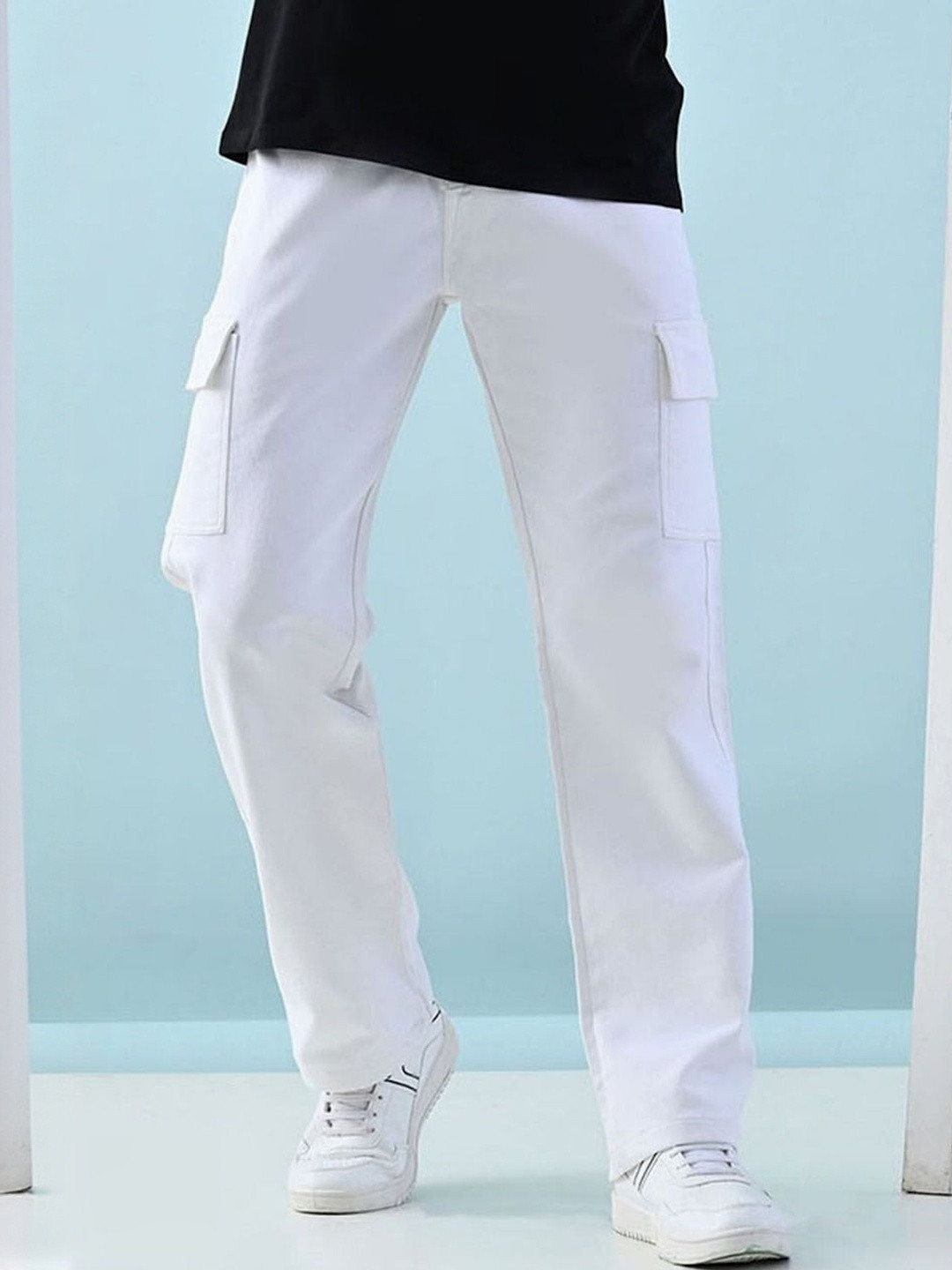 Moda Rapido Men Mid-Rise Loose Baggy Jean