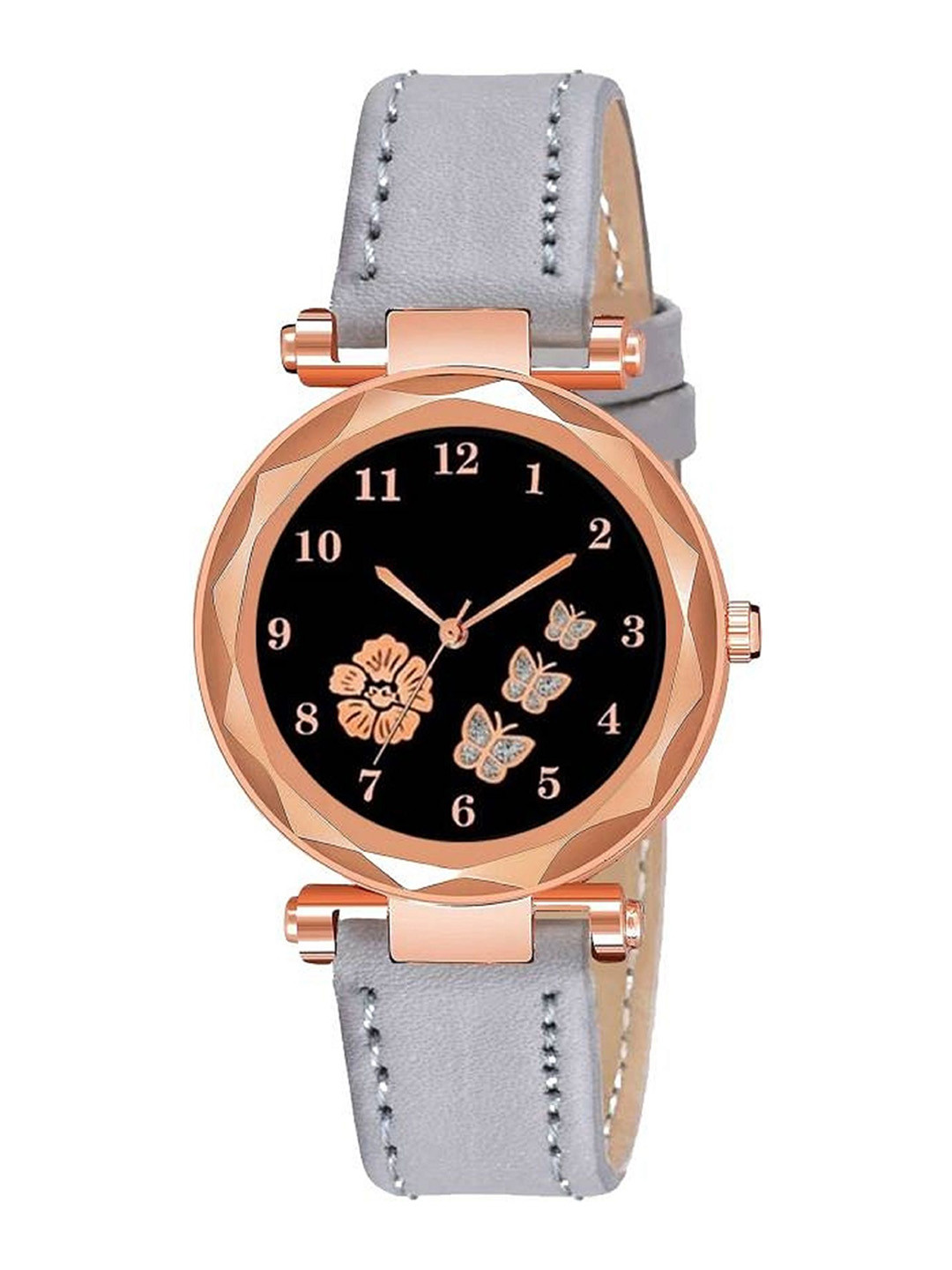 WATCHSTAR Women Dial & Leather Straps Analogue Watch LD GreyWS