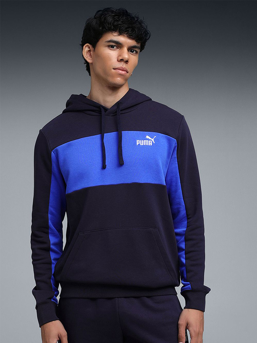 Puma Essentials Block Men's Regular Fit Classic Hoodie