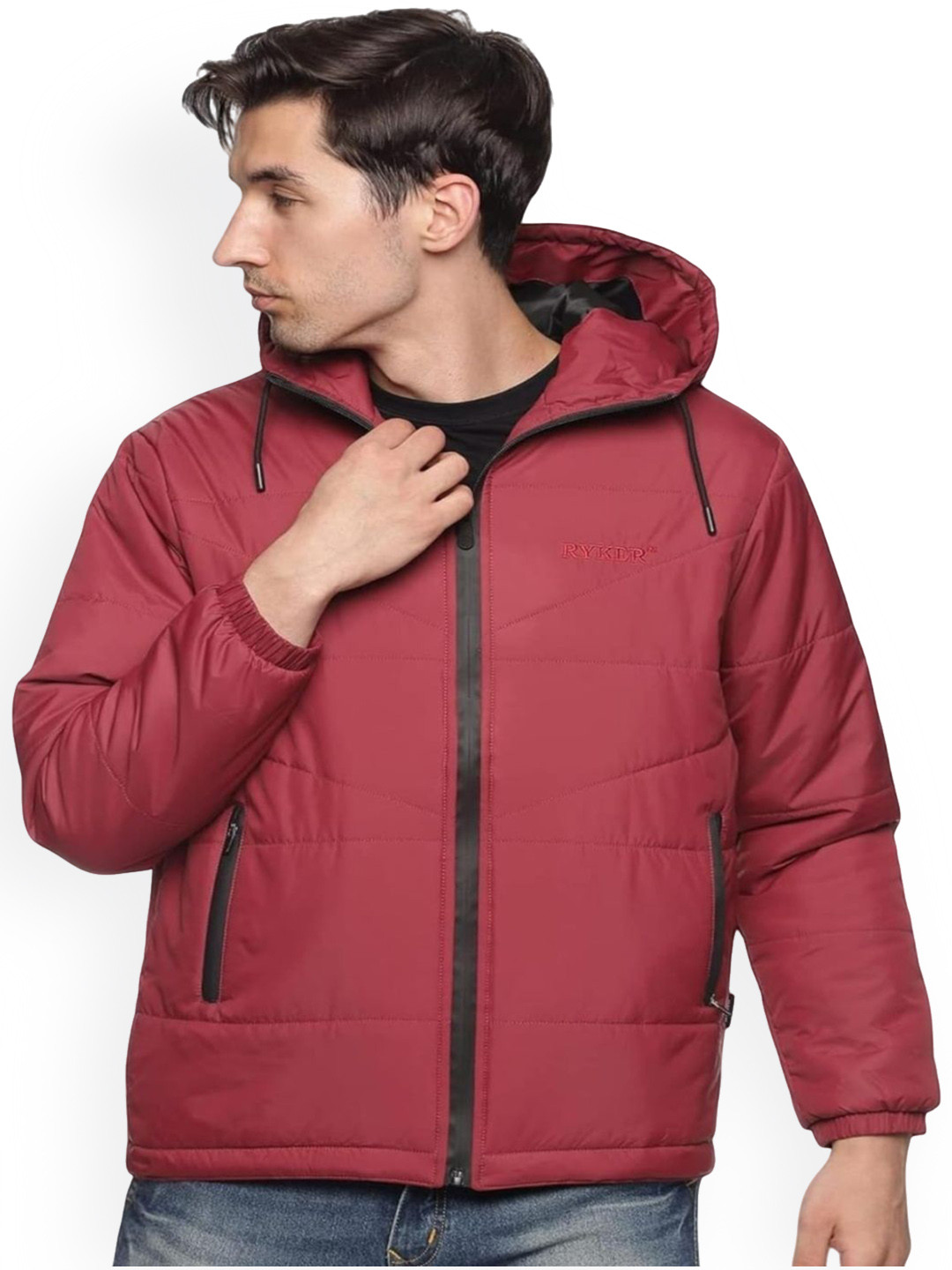 RYKER Hooded Long Sleeves Padded Jacket