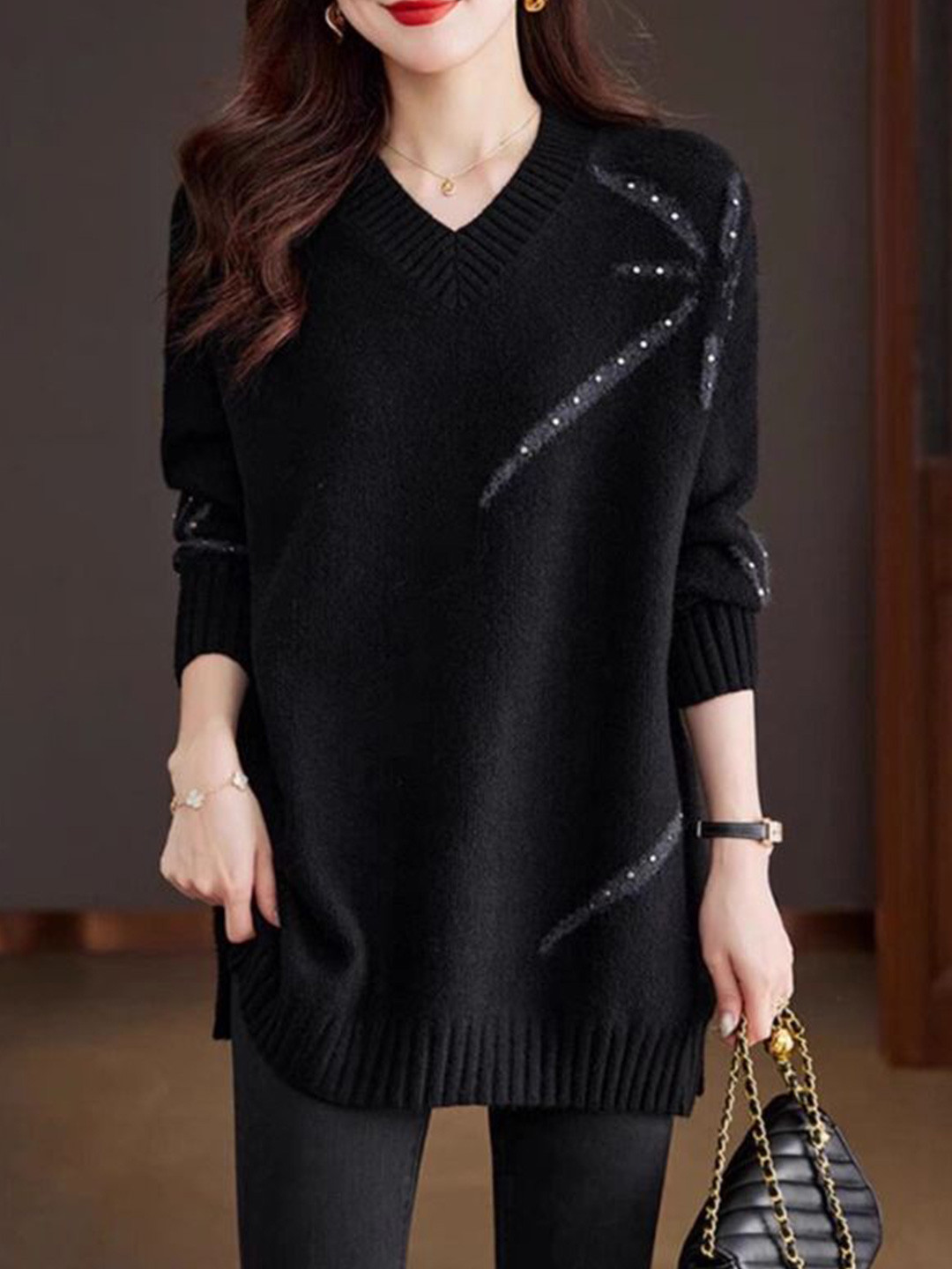 StyleCast Women Longline Pullover