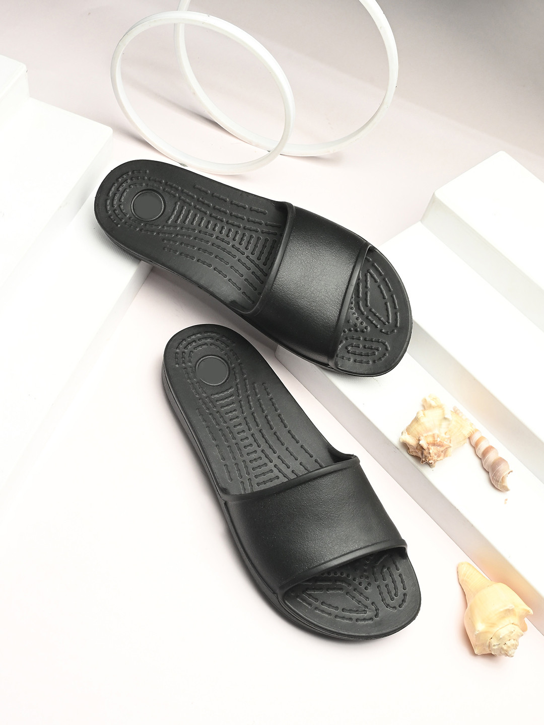 El Paso Women Sliders Flip Flops