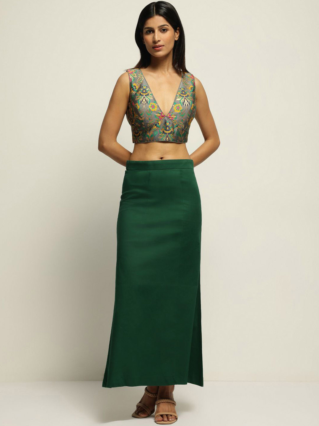 SAREESHADOW Mid-Rise Saree Shapewear