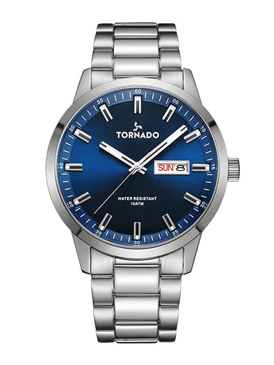 TORNADO Men Bracelet Style Straps Analogue Chronograph Watch T23001-SBSN