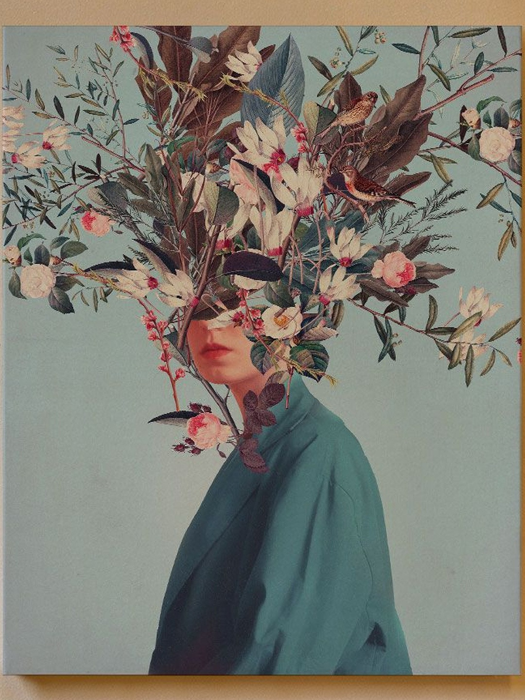 I WAS HIDDEN BUT YOU SAW ME , SURREAL ART PRINTS