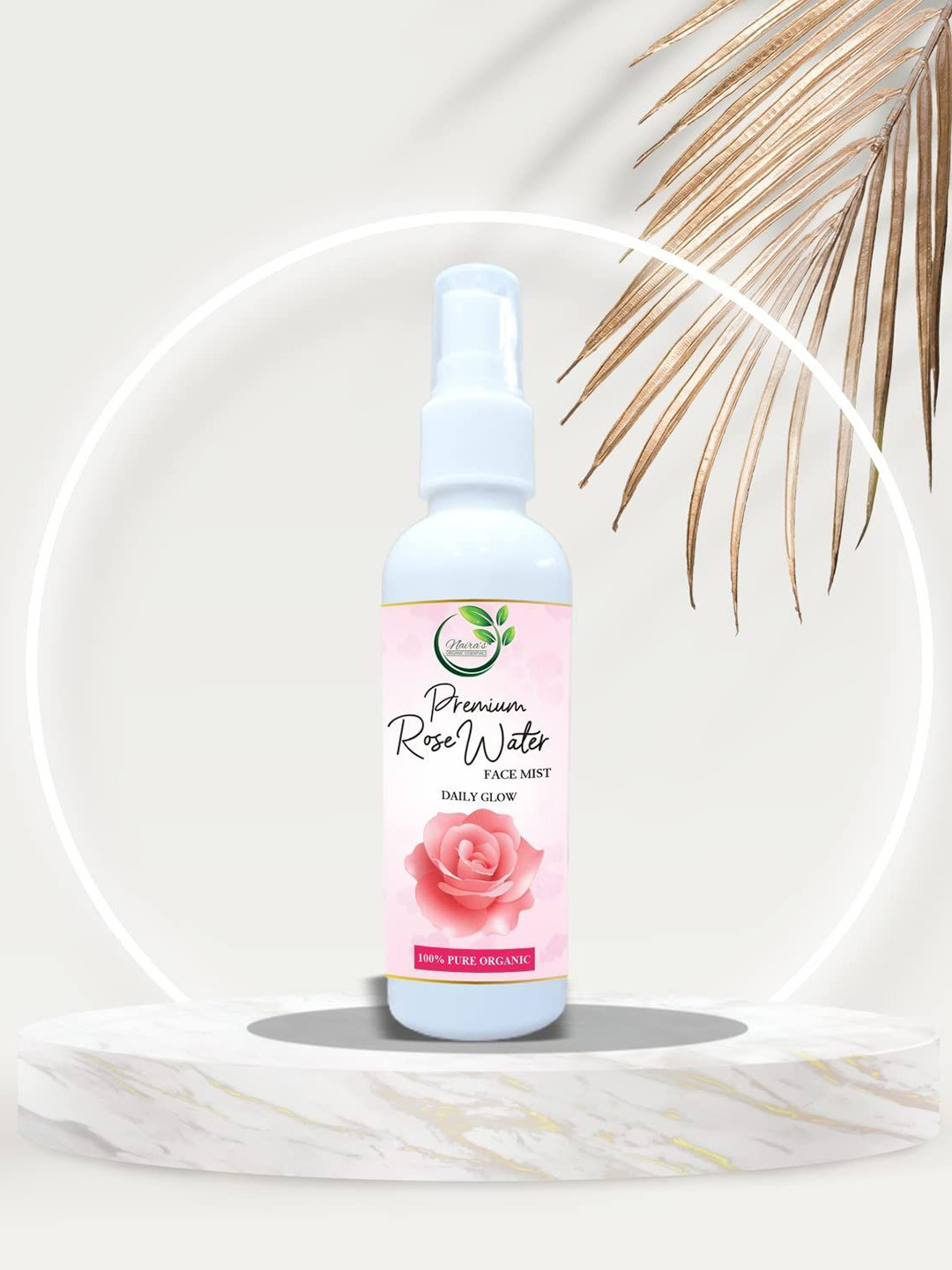 earthmaa Rose Water Face Mist With Glycerin - 100 ml