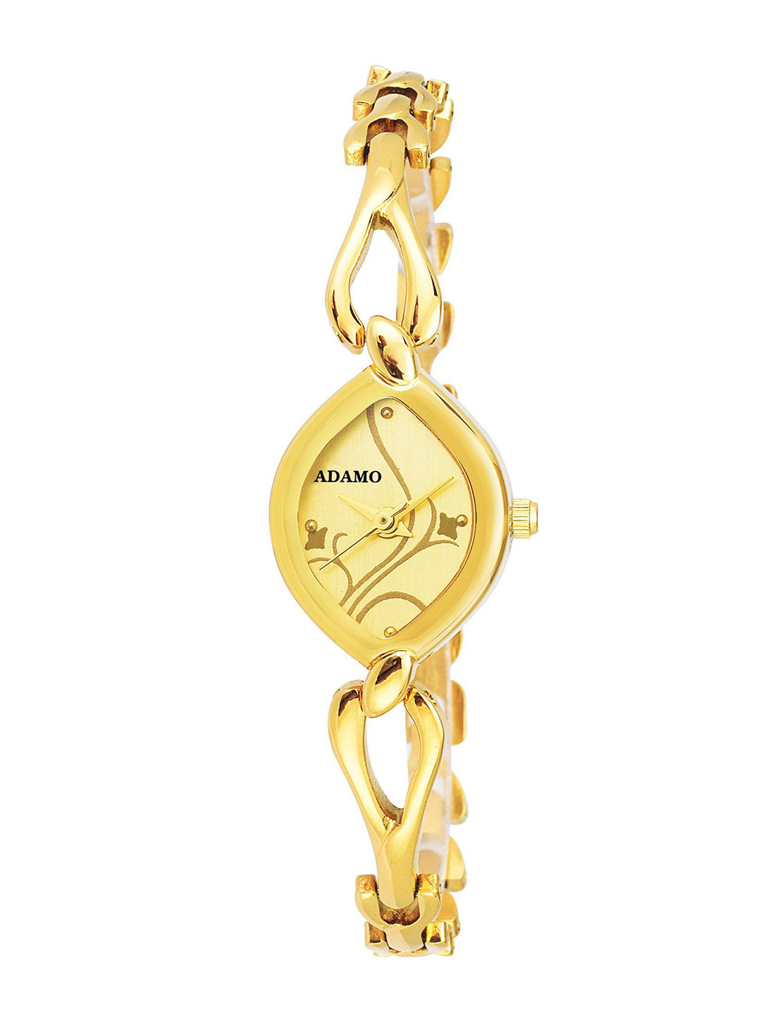 ADAMO Women Asymmetric Dial & Bracelet Style Straps Analogue Watch 2455YM04