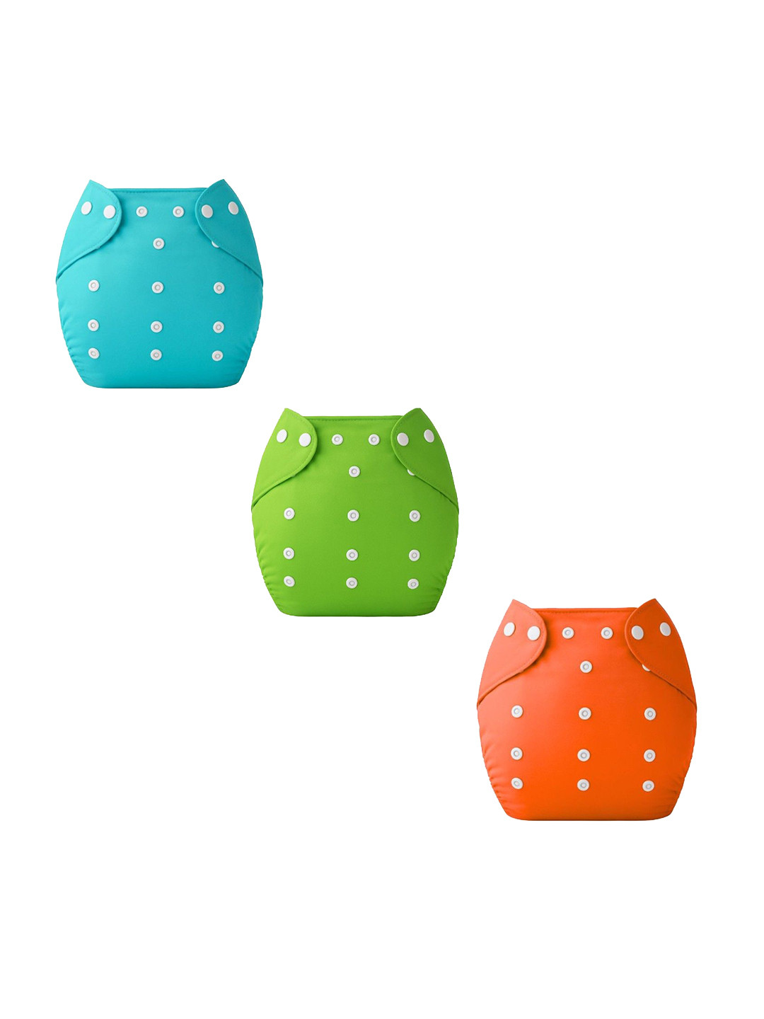 Kalra Magic Kids Set Of 3 Reusable Leak-proof & Washable Eco-Friendly Cloth Diapers