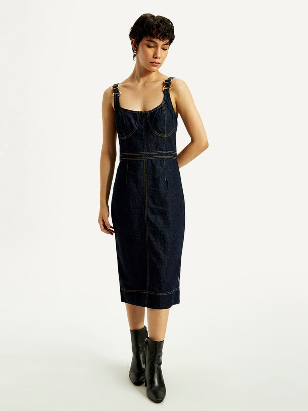 Levis Women Denim Sheath Dress