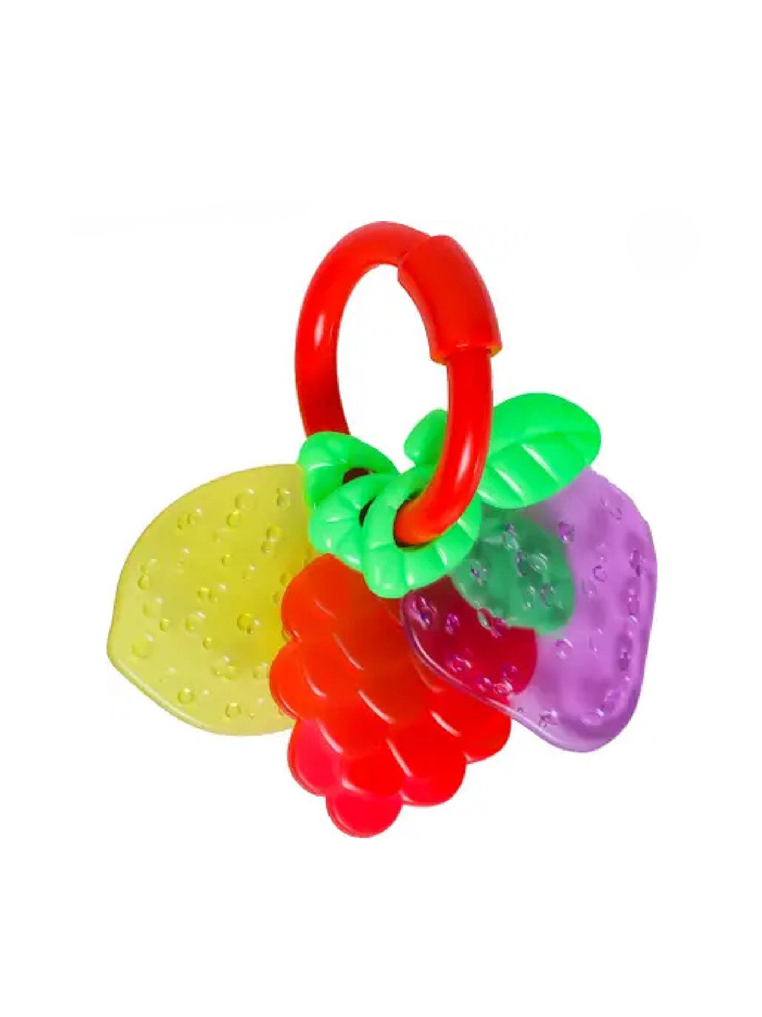 Kalra Magic Green & Red Silicone BPA Free Baby-Friendly Twistable Teether