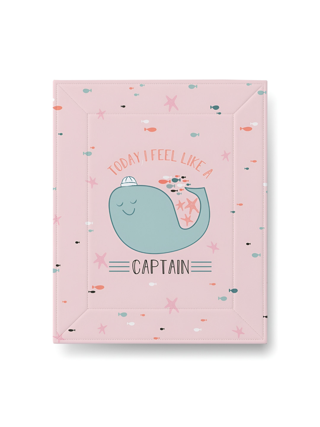 TIDY SLEEP Green And Pink Cotton Water Resistant Mattress Protector