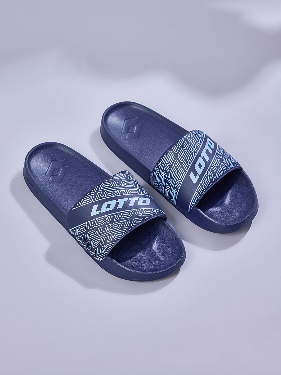 Lotto Men Midway GFX Navy Slides