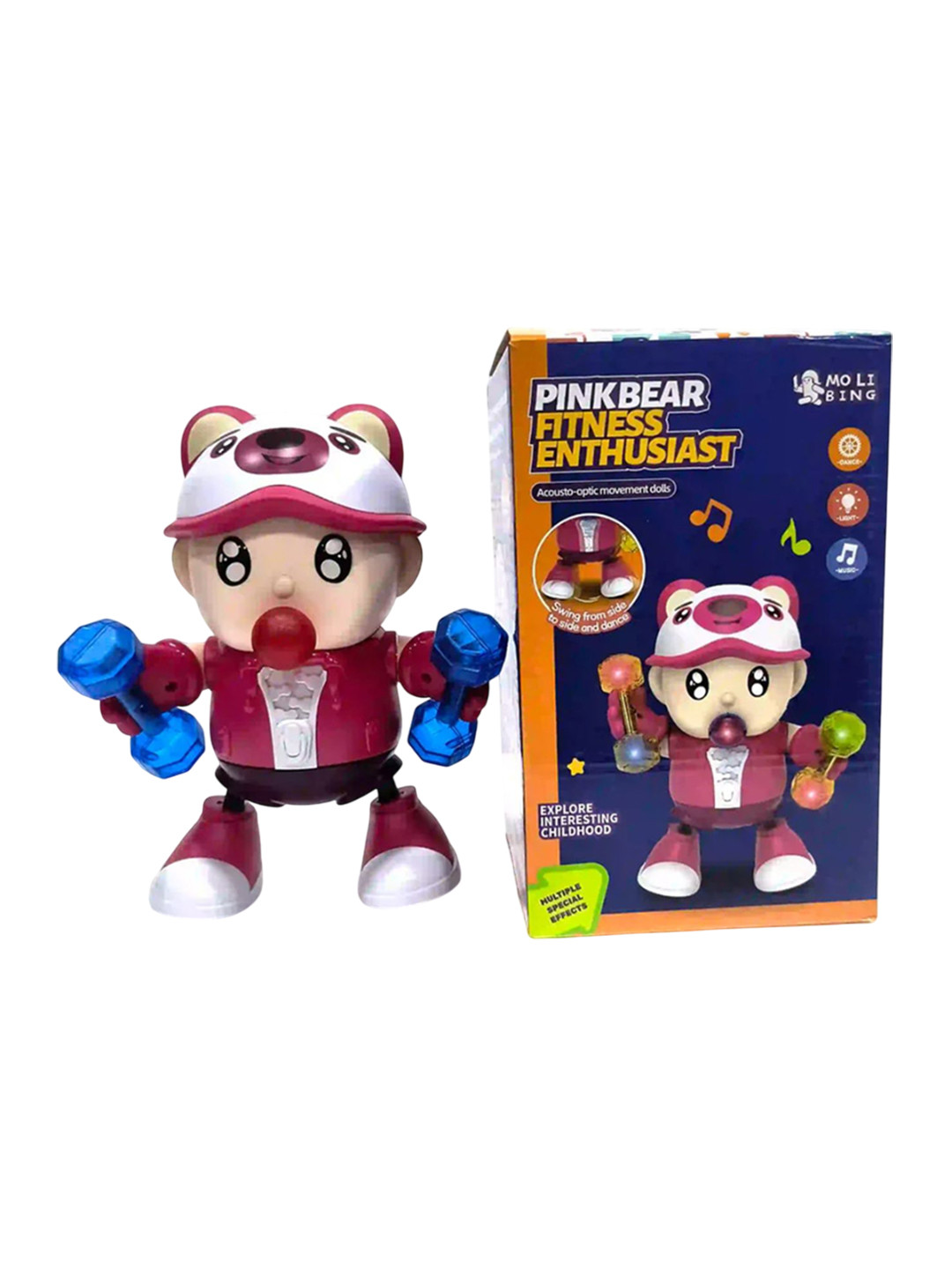 YK X Kids Mandi Battery Operated Dancing Fitness Boy Toy