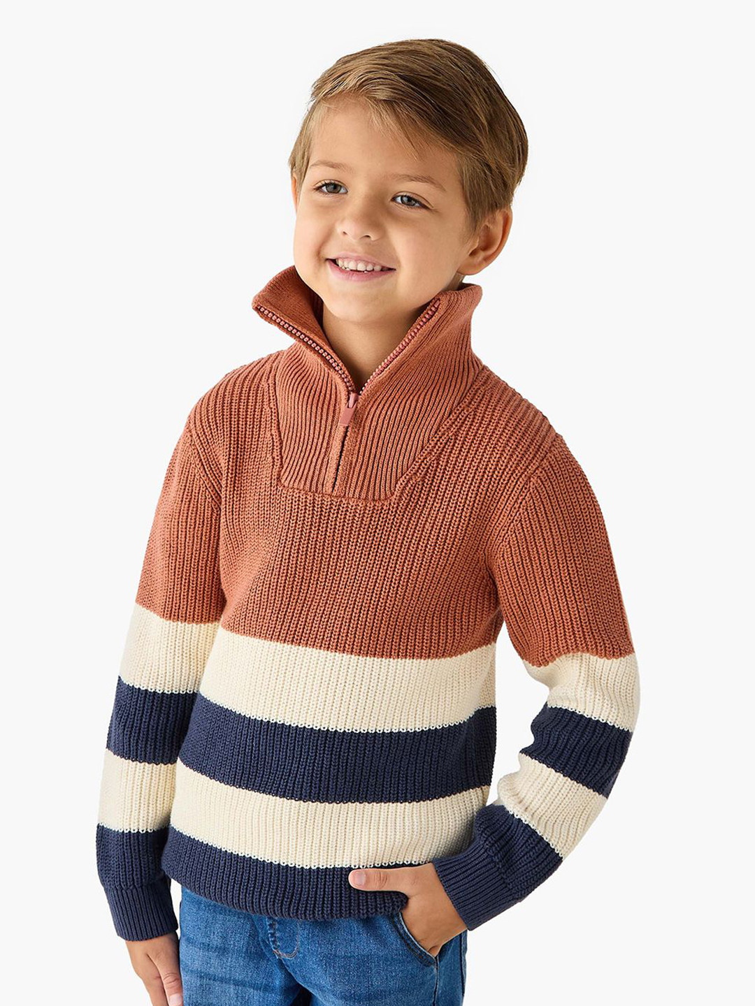 Juniors by Babyshop Boys Striped Cotton Fashion