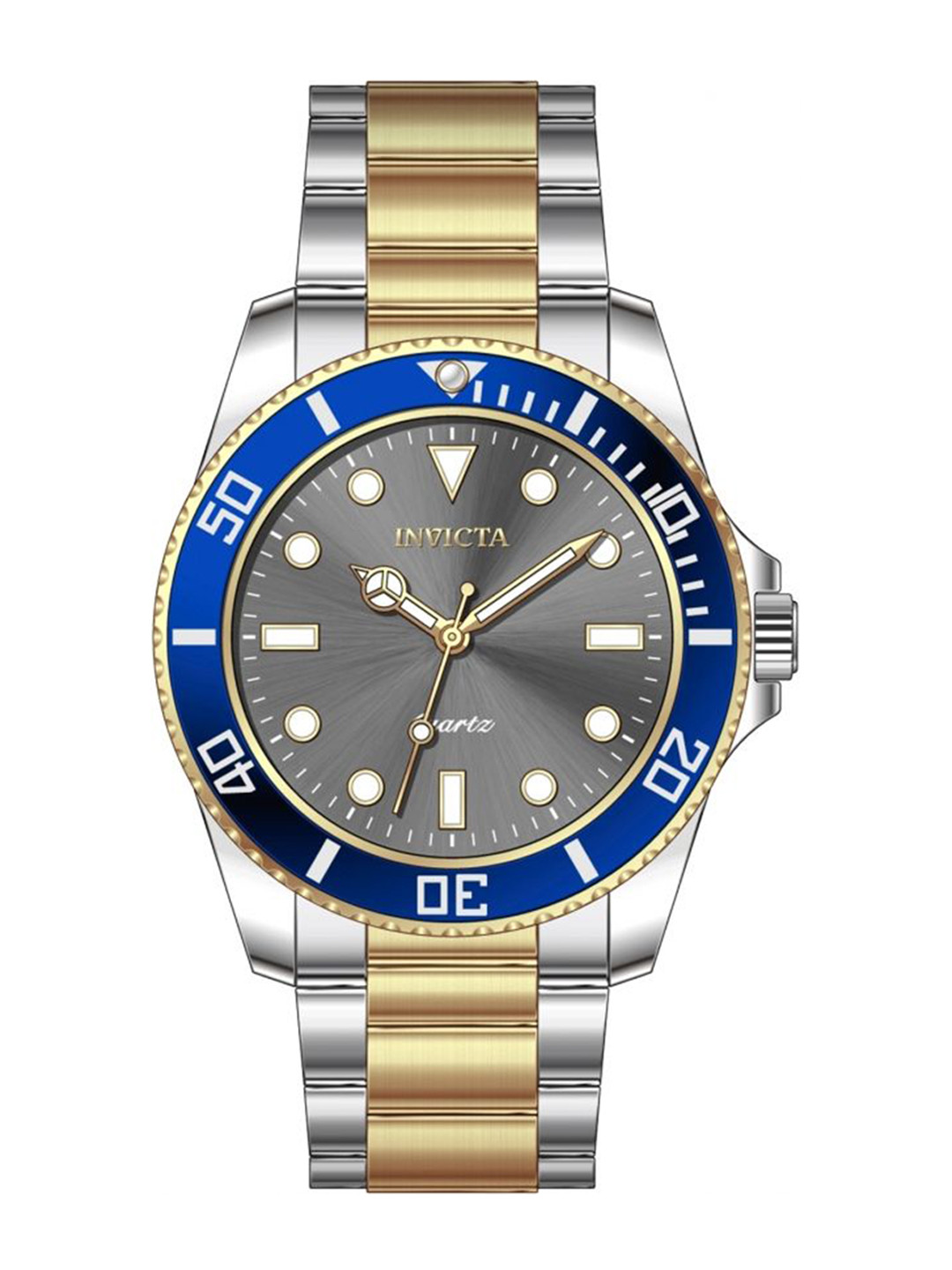 Invicta Men Dial & Stainless Steel Bracelet Style Straps Analogue Watch 69399