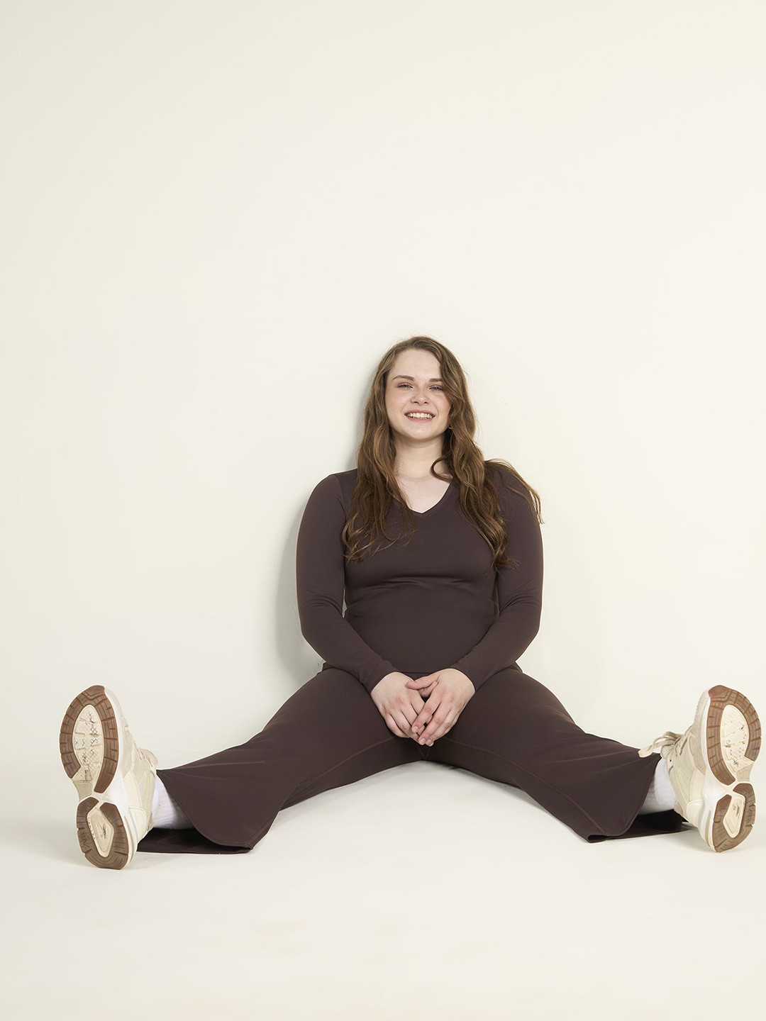 CAVA Brown Sculpt Bootcut Leggings Tights