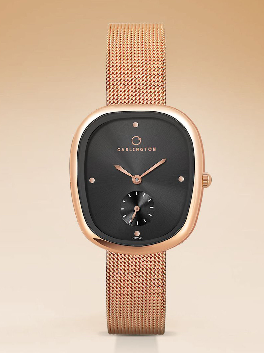 CARLINGTON Women Iconic Dial & Stainless Steel Straps Analogue Watch Iconic 2048