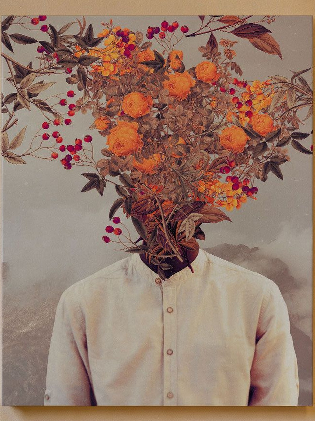 BRIGHT BLOOM , SURREAL ART PRINTS