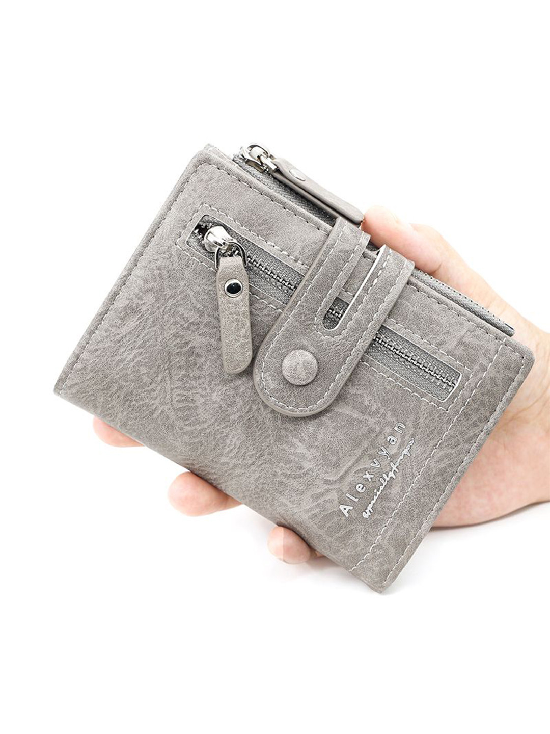 Alexvyan Men Two Fold Wallet With RFID Feature