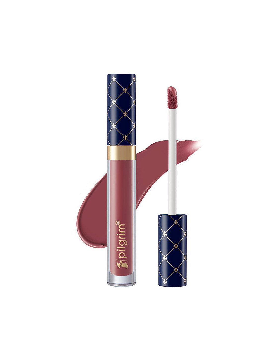 Pilgrim Oh So Crme! Ultra Light Matte Liquid Lipstick- 3.5 ml-Pink Amour-22