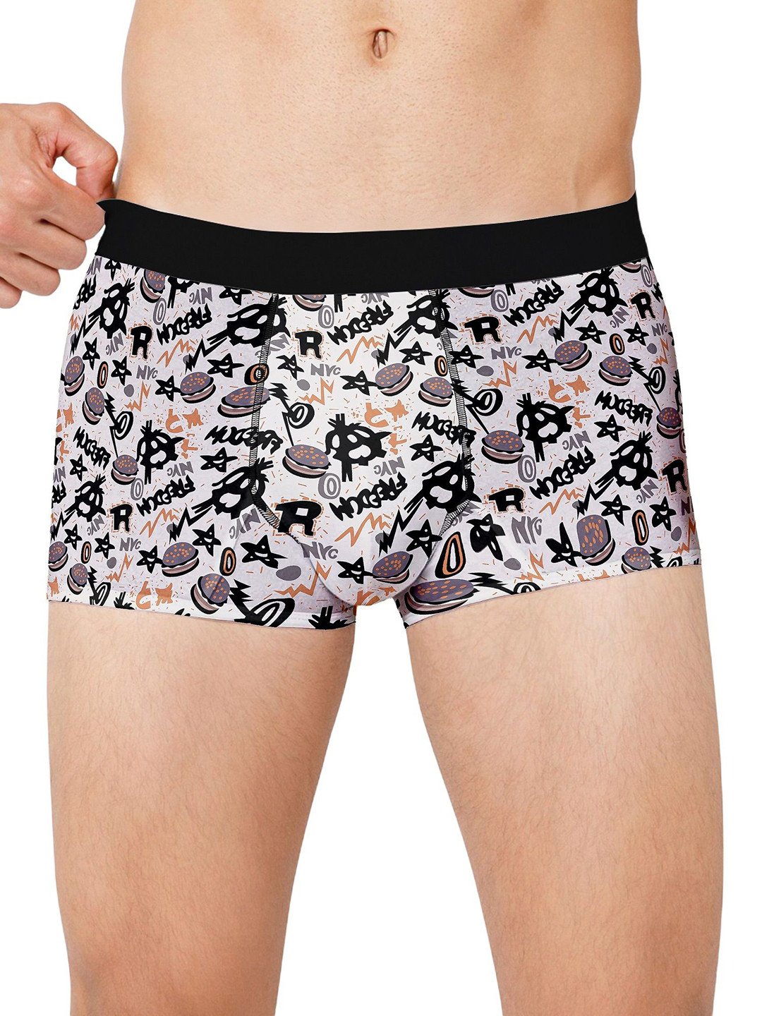 DEKLOOK Printed Mid Rise Shorts Trunk UW_A8_84_Q1_S