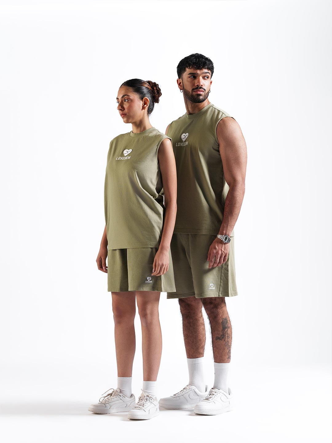 Lovegen x Darshan Raval Unisex Relaxed Fit Bermuda Shorts