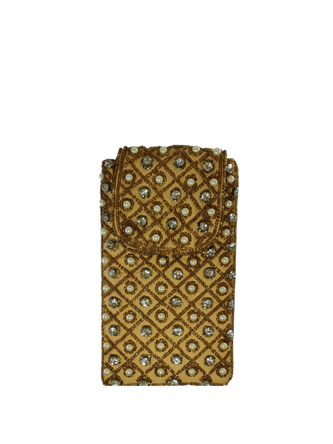 Kaarnis Crystal Embellished Mobile Bag